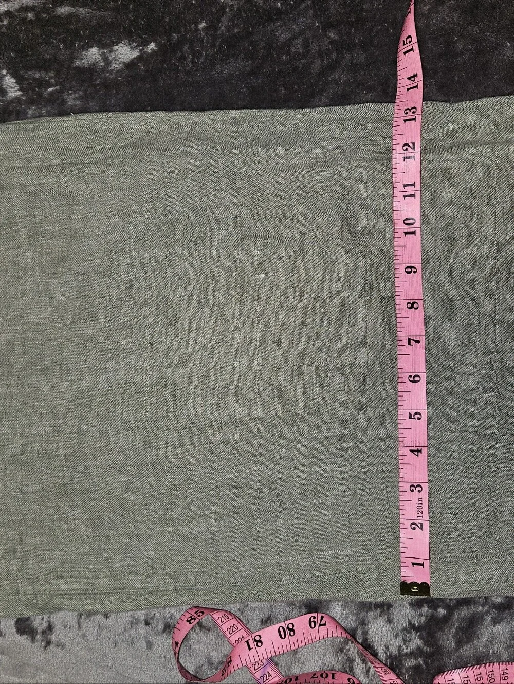 FLAX Women's Light Sage Linen Pants Large Classic Casual Granola Closet Staple